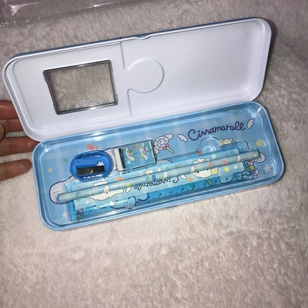 Sanrio character Cinnamoroll Tin Pencil Case New